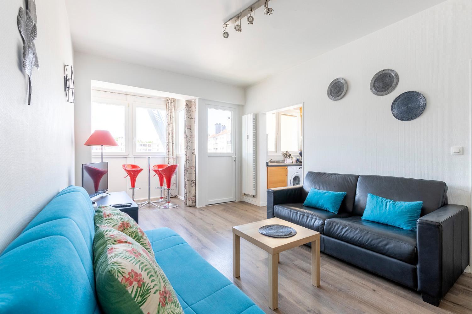Soleil Couchant Balcon Parking Gare Cityroom57 Metz